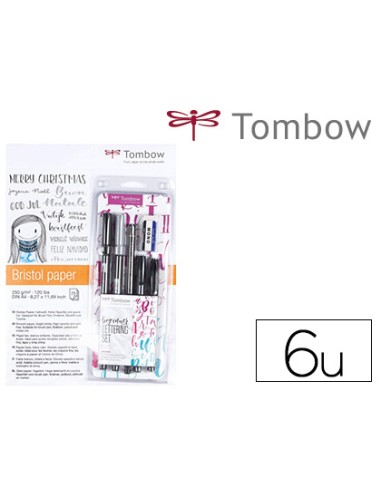 Set caligrafia tombow lettering beginner para...