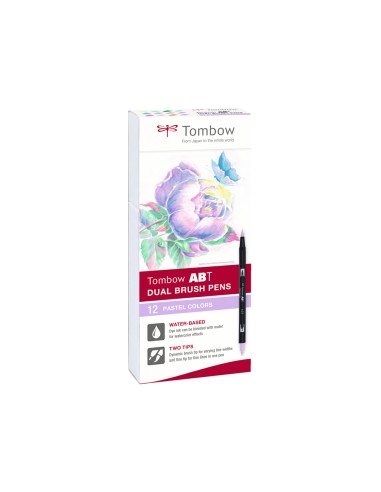 Rotulador tombow abt dual brush acuarelable...