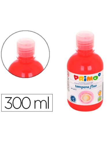 Tempera liquida primo escolar 300 ml rojo...