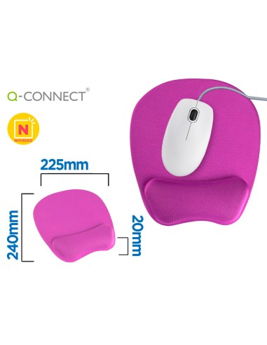 Alfombrilla para raton q-connect con...