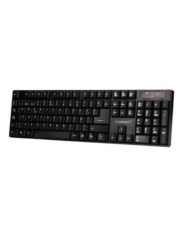 Set teclado + raton inalambrico q-connect 2.4g...