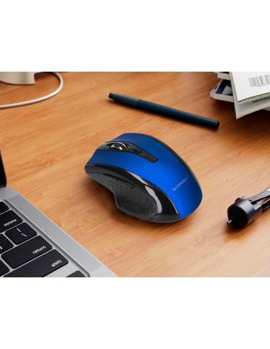 Raton q-connect optico inalambrico 1000 dpi...