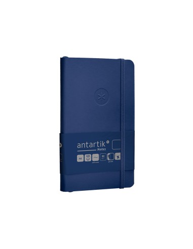 Cuaderno con gomilla antartik notes tapa blanda...