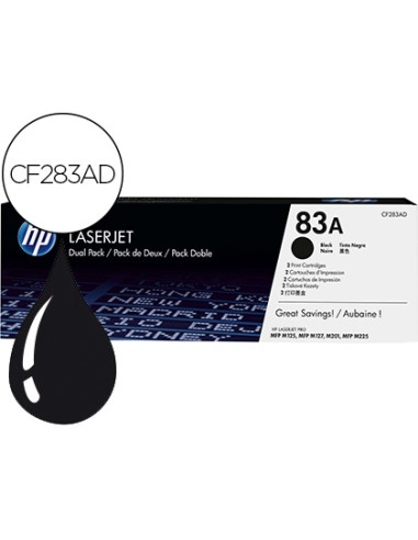 Toner hp laserjet pro 83a mfp m125 m127 m201...