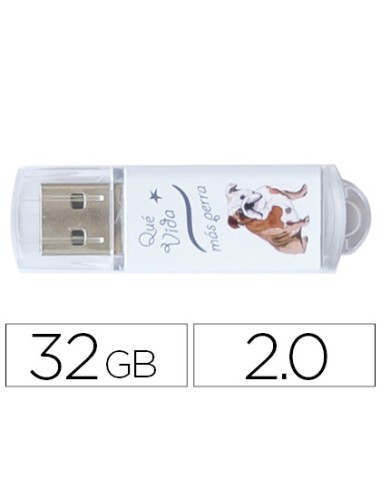 Memoria usb techonetech flash drive 32 gb 2.0...