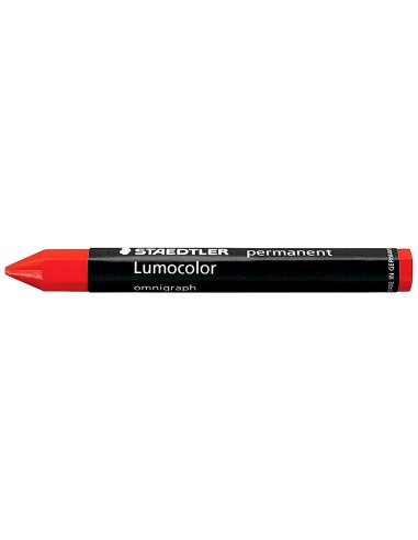 Cera staedtler para marcar rojo lumocolor...