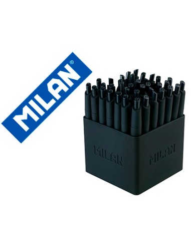 Boligrafo milan p1 retractil 1 mm touch mini...