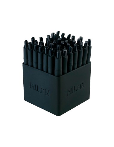 Boligrafo milan p1 retractil 1 mm touch mini...