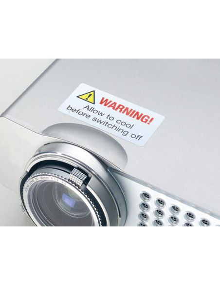 Etiqueta adhesiva avery poliester super adherente blanca 45,7x25,4 mm laser pack de 800 unidades