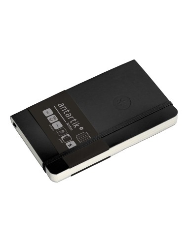 Cuaderno con gomilla antartik notes tapa blanda...