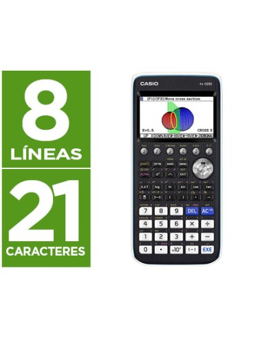 Calculadora casio fx-cg50 cientifica grafica 8...