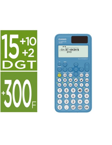 Calculadora casio fx-85sp cw iberia solar...