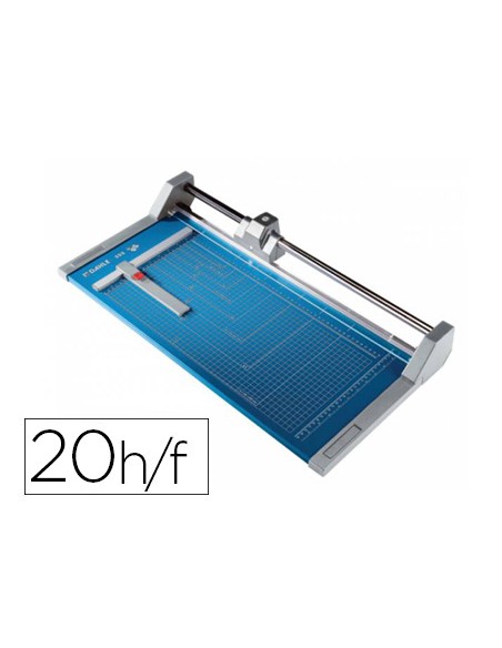 Cizalla de rodillo dahle profesional 552 din a3 metalica capacidad de corte 20 hojas