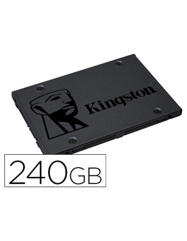 Disco duro ssd kingston 2,5\" interno sa400s37...