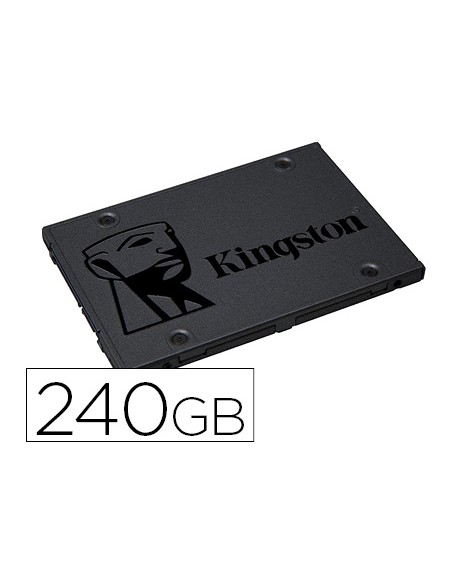 Disco duro ssd kingston 2,5\" interno sa400s37 240 gb