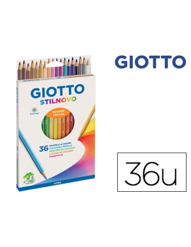 Lapices de colores giotto stilnovo caja de 36...