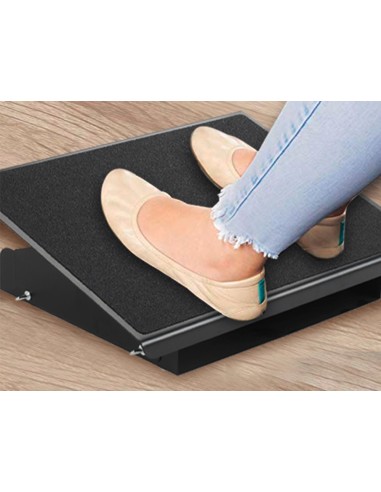 Reposapies metalico q-connect ajustable 3...