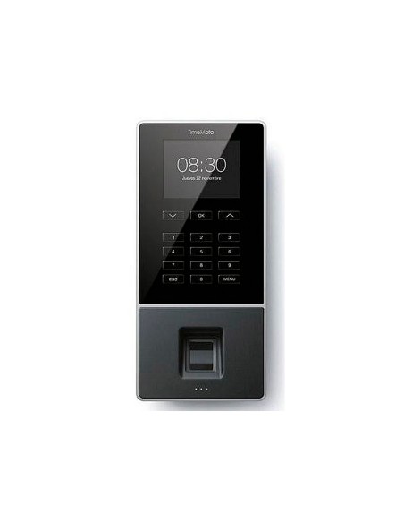 Controlador de presencia safescan timemoto tm-626 con codigo pin tarjeta rfid o huella hasta 200 usuarios