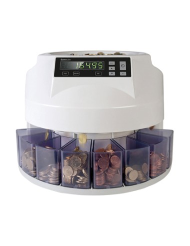 Contador y clasificador de monedas safescan...