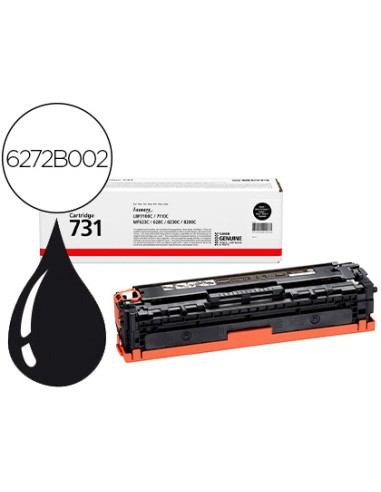 Toner canon 731 bk i-sensys lbp7100cn /...