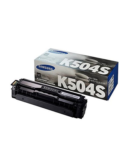 Toner samsung clt-k504s clp-415 / clx-4195 / sl-c1453 / c1454 / sl-c1404 / c1810 negro 2500 paginas