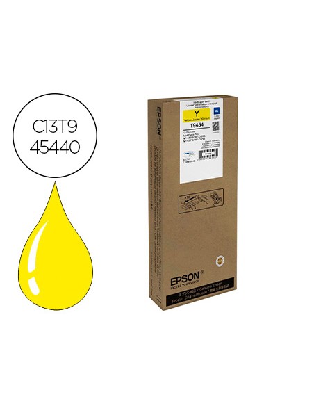 Ink-jet epson t945 workforce pro wf c5210dw / c5290dw / c5710dwf / c5790dwf amarillo 5000 pag