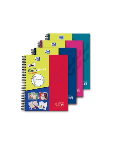 Cuaderno espiral oxford europeanbook 5...
