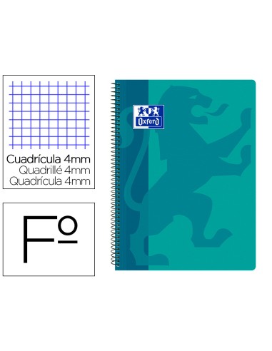 Cuaderno espiral oxford school classic tapa...
