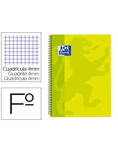 Cuaderno espiral oxford school classic tapa...