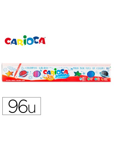 Rotulador carioca joy metro caja de 100...