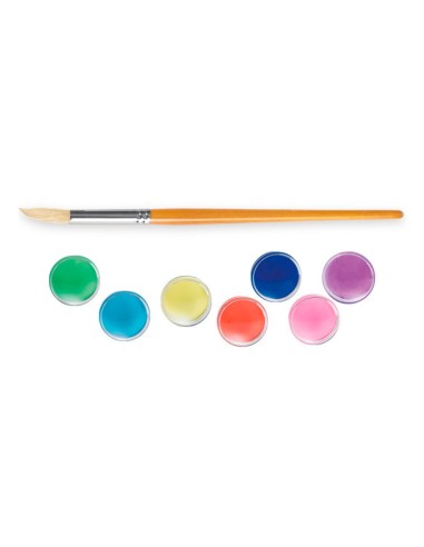 Acuarela carioca 12 colores con pincel estuche...
