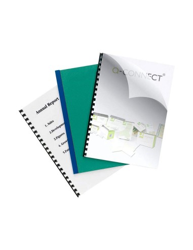 Tapa de encuadernacion q-connect pvc din a4...