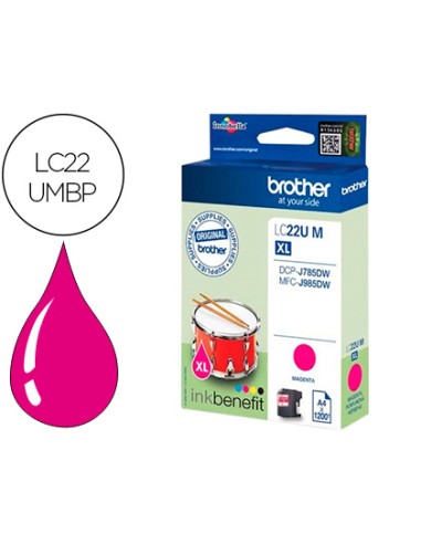 Ink-jet brother lc22umbp xl dcp-j785dw /...