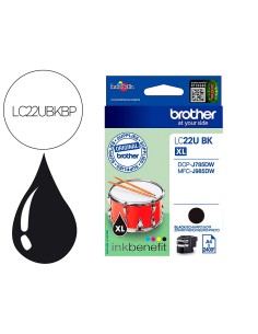 Ink-jet brother lc22ubk xl...