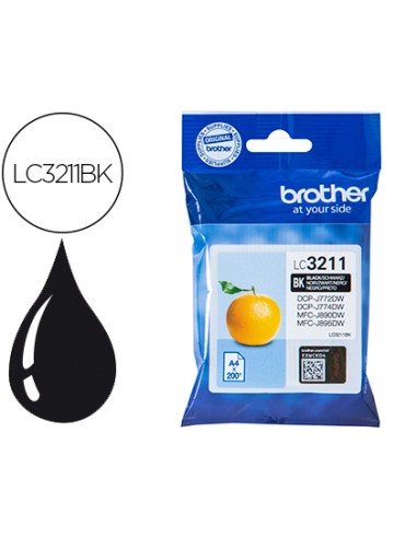Ink-jet brother lc3211bk dcp-j572 / dcp-j772 /...