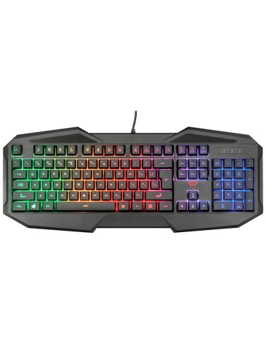 Teclado trust gxt 830-rw avonn gaming...