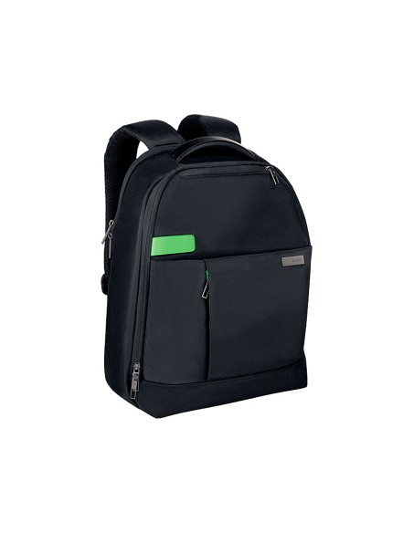 Mochila para portatil leitz 13,3\" negro con asa y bolsillos exteriores 320x430x210 mm