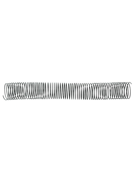 Espiral metalico q-connect 64 5:1 36mm 1,2mm caja de 25 unidades
