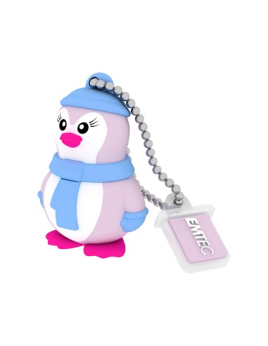 Memoria usb emtec flash 16 gb 2.0 pinguino
