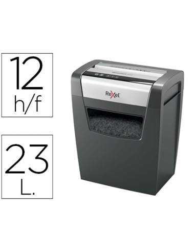 Destructora de documentos rexel momentum x312...
