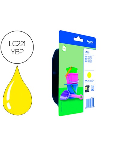 Ink-jet brother lc221y dcp-j562dw / mfc-j480dw...