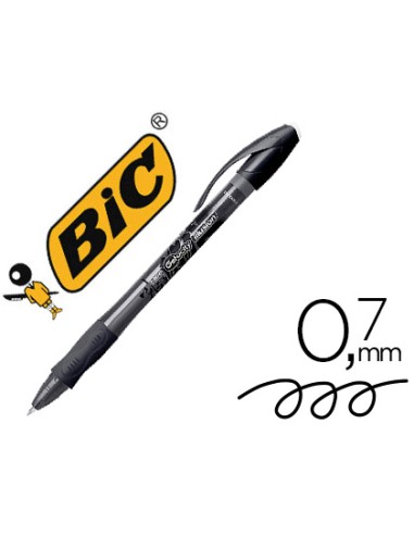 Boligrafo bic gelocity illusion borrable negro...