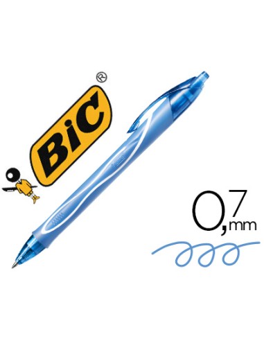 Boligrafo bic gelocity quick dry retractil...
