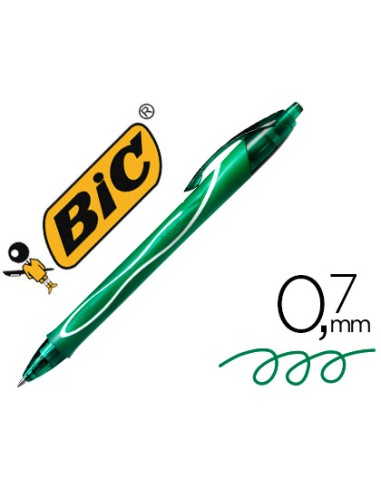 Boligrafo bic gelocity quick dry retractil...