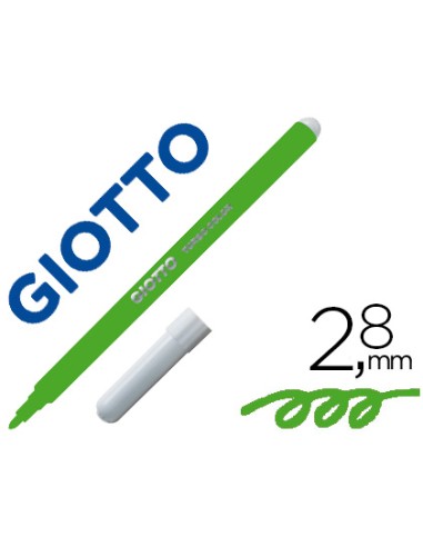 Rotulador giotto turbo color lavable con punta...