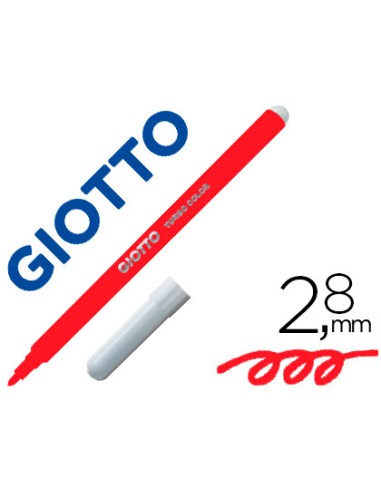 Rotulador giotto turbo color lavable con punta...