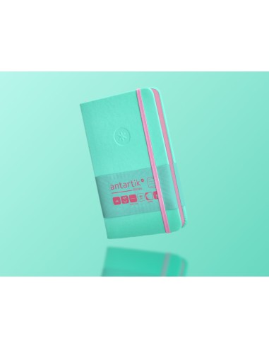Cuaderno con gomilla antartik notes tapa dura...