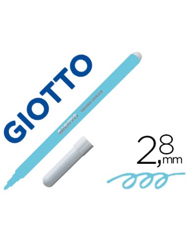Rotulador giotto turbo color lavable con punta...