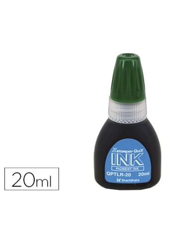 Tinta x'stamper quix para sellos verde bote de...