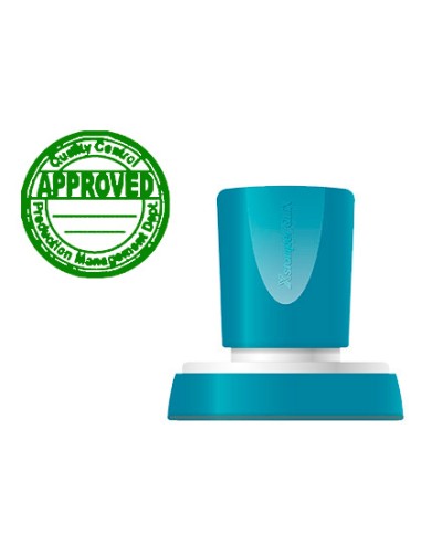 Sello x'stamper quix personalizable color verde...